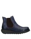 Fly London Ankle Boots In Blue