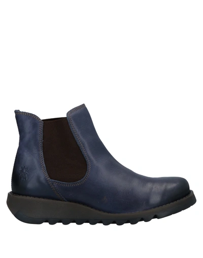 Fly London Ankle Boots In Blue