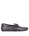 Tod's Loafers In Purple