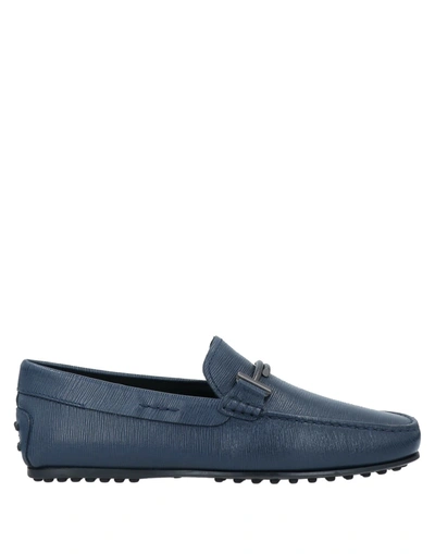 Tod's Loafers In Blue