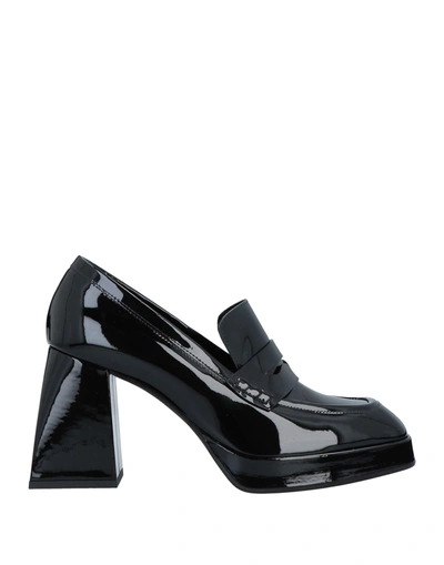 Giampaolo Viozzi Loafers In Black