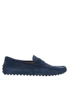 Tod's Loafers In Blue