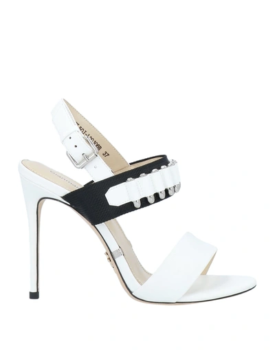 Gianmarco Lorenzi Sandals In White