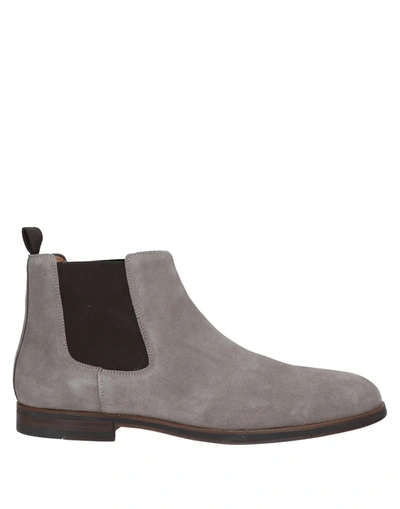Geox Ankle Boots In Dove Grey