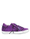 Philippe Model Sneakers In Purple