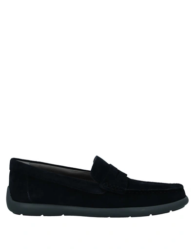 Geox Loafers In Dark Blue