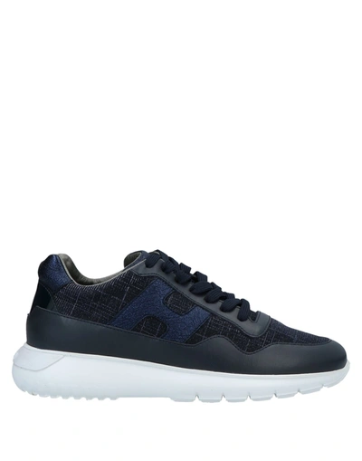 Hogan Sneakers In Dark Blue