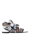 Pollini Sandals In Black