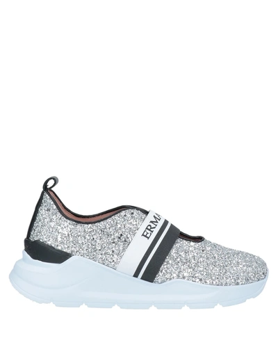 Ermanno Di Ermanno Scervino Sneakers In Silver