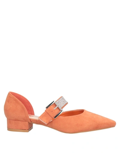 Sexy Woman Pumps In Orange