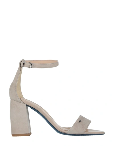 Alberto Guardiani Sandals In Beige