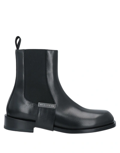 Alyx Ankle Boots In Black
