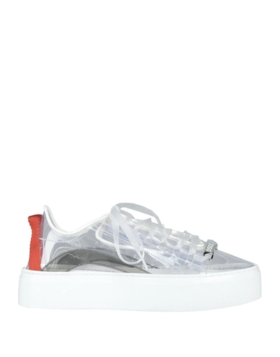Dsquared2 Sneakers In Transparent