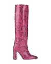 Paris Texas Knee Boots In Fuchsia