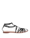 Francesco Russo Sandals In Black