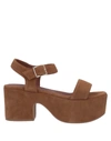 L'autre Chose Sandals In Beige