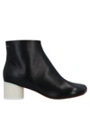 Mm6 Maison Margiela Ankle Boots In Black