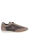 Hogan Sneakers In Brown