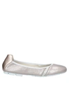 Hogan Ballet Flats In Grey