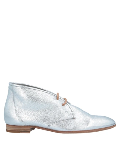 Pedro Garcia Ankle Boots In Silver