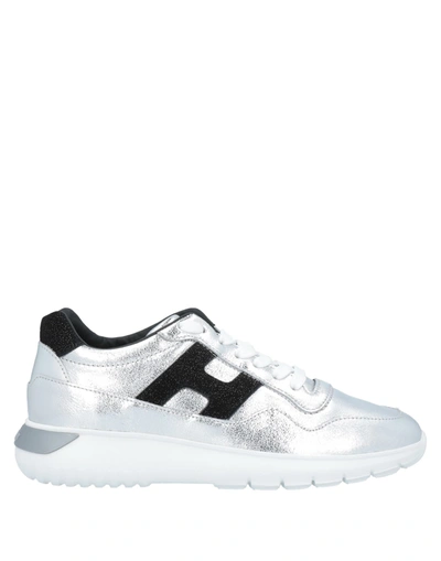 Hogan Sneakers In Silver