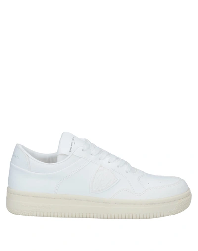 Acbc X Philippe Model Sneakers In White