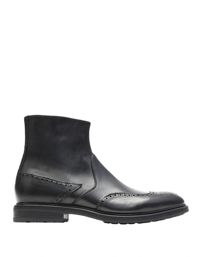 Leonardo Principi Ankle Boots In Black