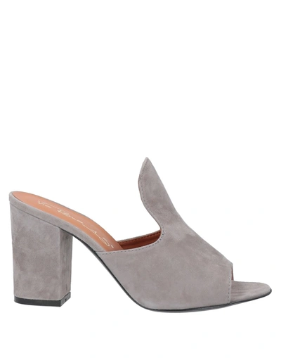 Via Roma 15 Sandals In Grey