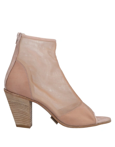 Strategia Ankle Boots In Pink