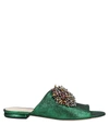 Deimille Sandals In Green