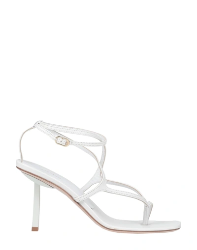 Le Silla Sandals In White