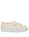 Superga Sneakers In Light Yellow