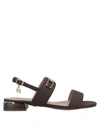 Laura Biagiotti Sandals In Brown