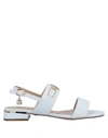 Laura Biagiotti Sandals In White