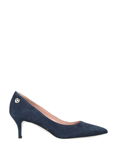 Pollini Pumps In Dark Blue