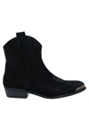 Geneve Ankle Boots In Black