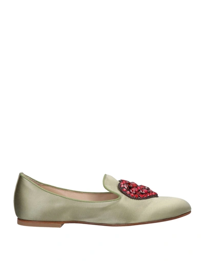 Ermanno Scervino Loafers In Green