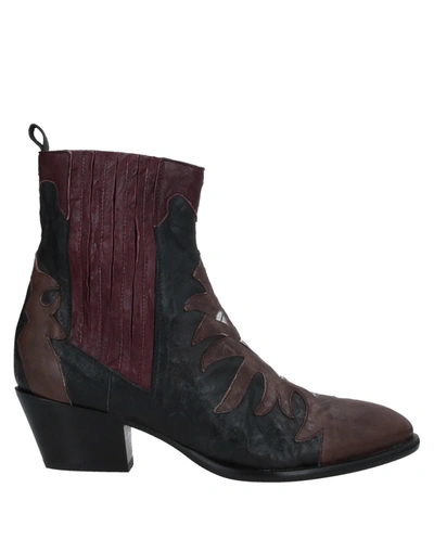 Mina Buenos Aires Ankle Boots In Black
