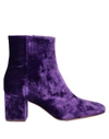 Twinset Ankle Boots In Purple