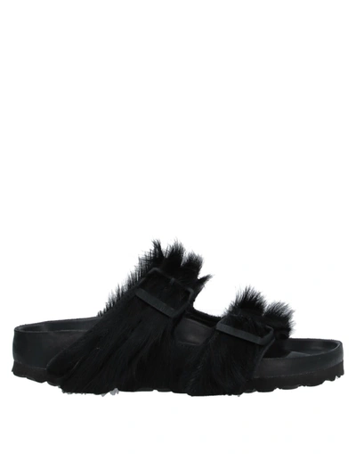 Rick Owens Sandals In Black