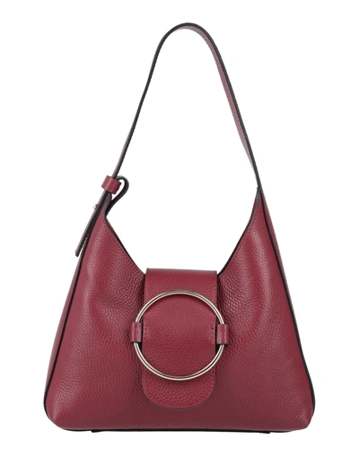 Ab Asia Bellucci Handbags In Maroon