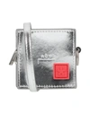 A-COLD-WALL* A-COLD-WALL* WOMAN CROSS-BODY BAG SILVER SIZE - SOFT LEATHER,45612340US 1