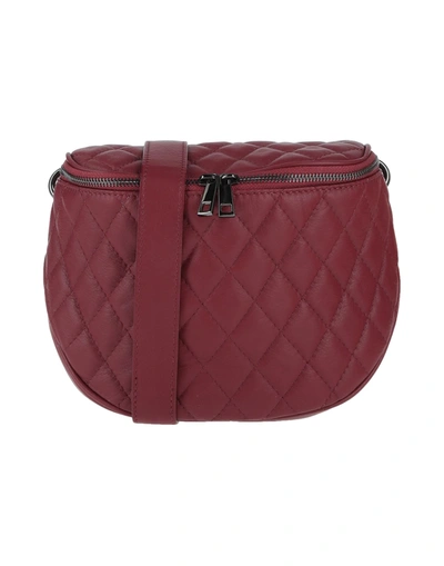 Ab Asia Bellucci Handbags In Maroon