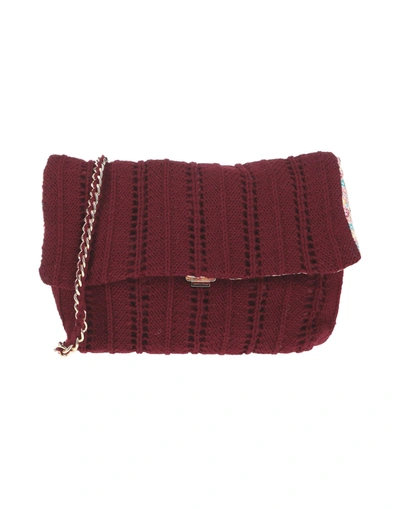 Mia Bag Handbags In Maroon