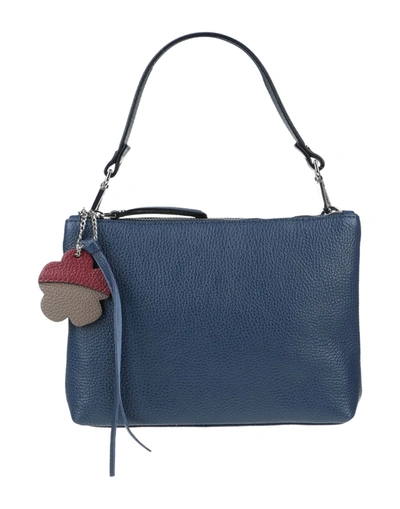 Gianni Notaro C.j. Handbags In Dark Blue