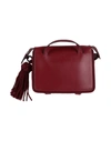 Marco De Vincenzo Handbags In Maroon