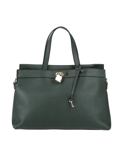 Ab Asia Bellucci Handbags In Dark Green