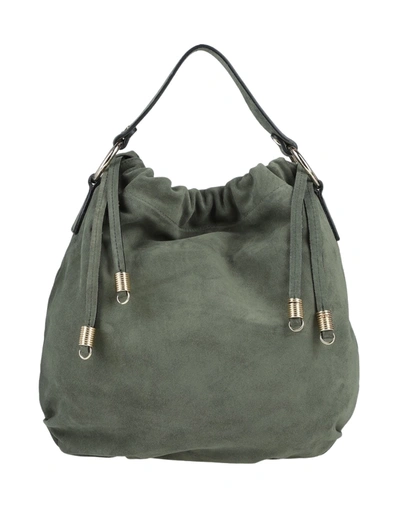 Ab Asia Bellucci Handbags In Military Green