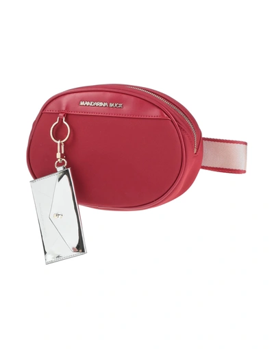 Mandarina Duck Bum Bags In Brick Red