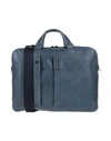 Piquadro Handbags In Slate Blue